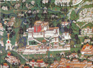 拉萨历史城市地图集 传统西藏建筑与城市景观