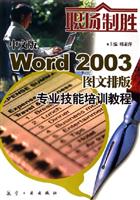中文版Word 2003图文排版专业技能培训教程-职场制胜