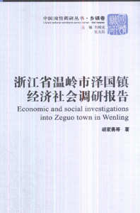 浙江省温岭市泽国镇经济社会调研报告