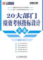 20大部门绩效考核指标设计全案