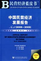 2008-2009-中国民营经济发展报告-民营经济蓝皮书-2009版-赠光盘