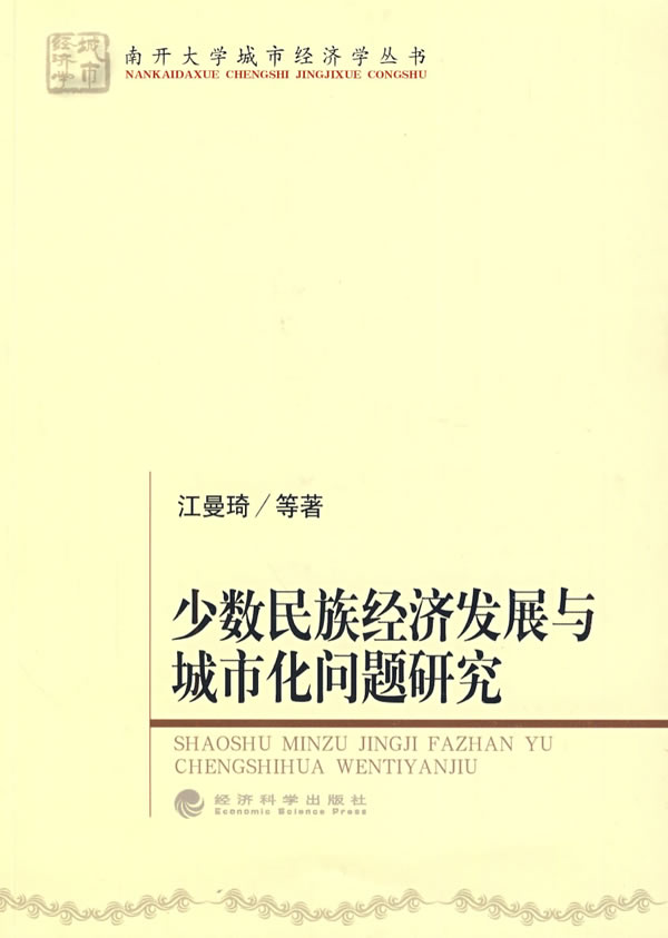 少数民族经济发展与城市化问题研究