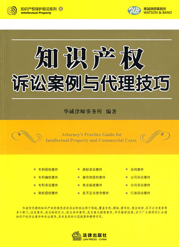 知识产权诉讼案例与代理技巧