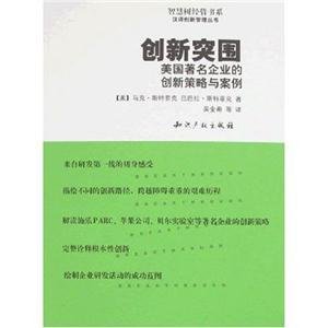 創(chuàng)新突圍-美國著名企業(yè)的創(chuàng)新策略與案例