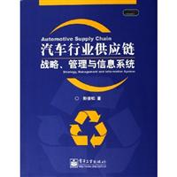 汽车行业供应链战略.管理与信息系统