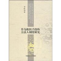 作为组织手段的公法人制度研究