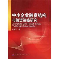 中小企业融资结构与融资策略研究