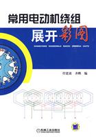常用电动机绕组展开彩图