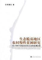 生态脆弱地区农村慢性贫困研究-基于600个国家扶贫重点县的监测证据