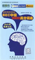 剑桥商务英语BEC中级2000高分词表
