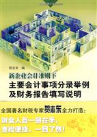 新会计准则下主要会计事项分录举例及财务报告填写说明