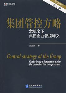 集团管控方略-危机之下集团企业管控释义-第三版