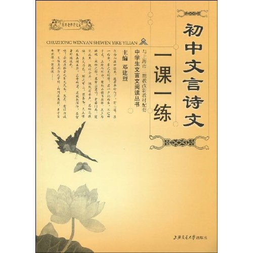 初中文言诗文一课一练