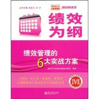 绩效为纲-绩效管理的6大实践方案