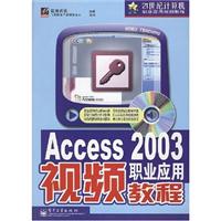 ACCESS2003职业应用视频教程