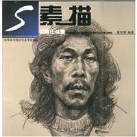 素描.男青年头像