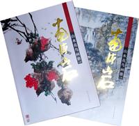 南海岩山水花鸟画册-上.下册