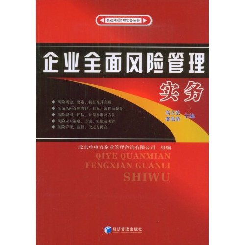 企业全面风险管理实务(企业风险管理实务丛书)