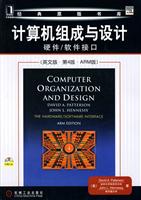 计算机组成与设计-硬件/软件接口-(英文版 第4版 ARM版)-(附光盘)