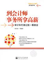 审计和代理记账一看就会-到会计师事务所拿高薪