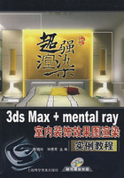 超强渲染3ds Max+mental ray室内装饰效果图渲染实例教程-(附赠光盘1张)