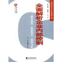 全面解析企业内部控制-基本规范.配套指引.案例分析