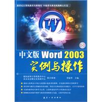 中文版Word 2003实例与操作-(含1CD)
