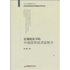 宏观视角下的中国国有经济控制力