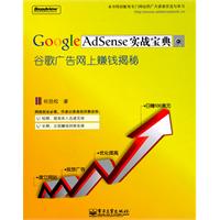 GOOgle Adsense 实战宝典谷歌广告网上赚钱揭秘
