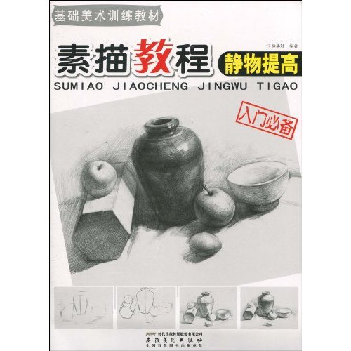 素描教程静物提高-入门必备
