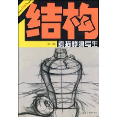结构素描静物写生