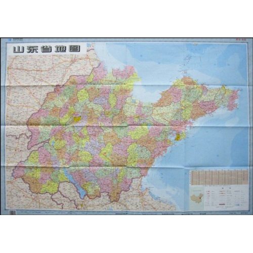 山东省地图
