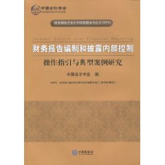 财务报告编制和披露内部控制操作指引与典型案