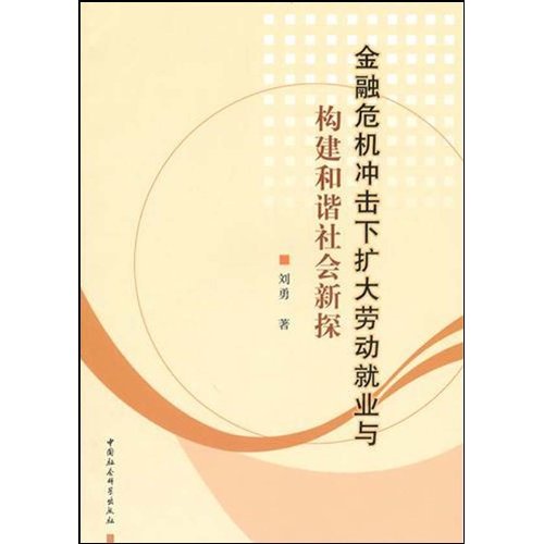 金融危机冲击下扩大劳动就业与构建和谐社会新探