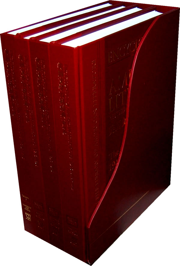 美国文学百科全书-修订版-全套4卷