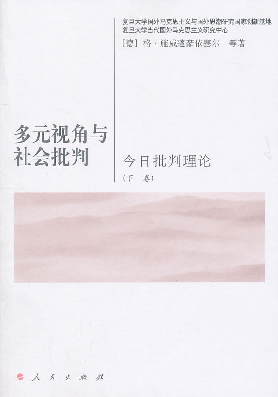 多元视角与社会批判-今日批判理论-下卷