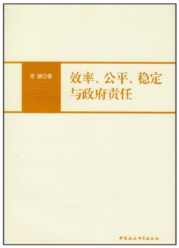 效率、公平、稳定与政府责任