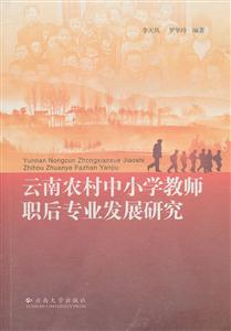 云南农村中小学教师职后专业发展研究