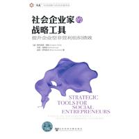 社会企业家的战略工具-提升企业型非营利组织绩效