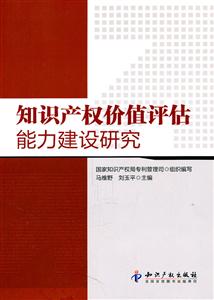 知识产权价值评估能力建设研究