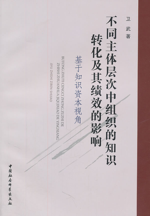 不同主体层次中组织的知识转化及其绩效的影响:基于知识资本视角