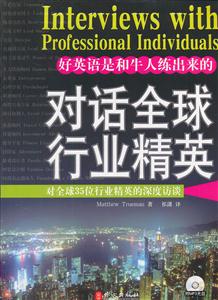 对话全球行业精英-对全球35位行业精英的深度访谈-附MP3光盘