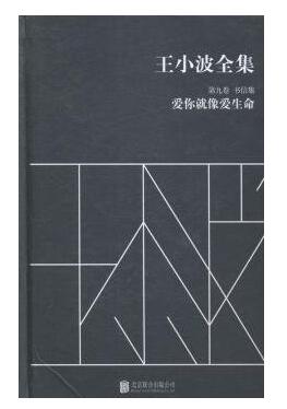 爱你就像爱生命-王小波全集-书信集-第九卷