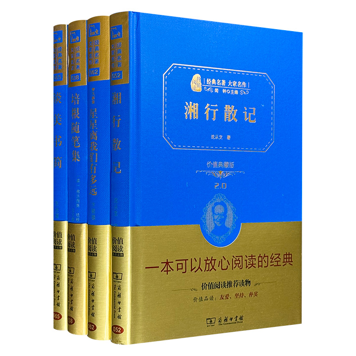 团购:经典名著大家名译(全译典藏版):谈美书简等4册