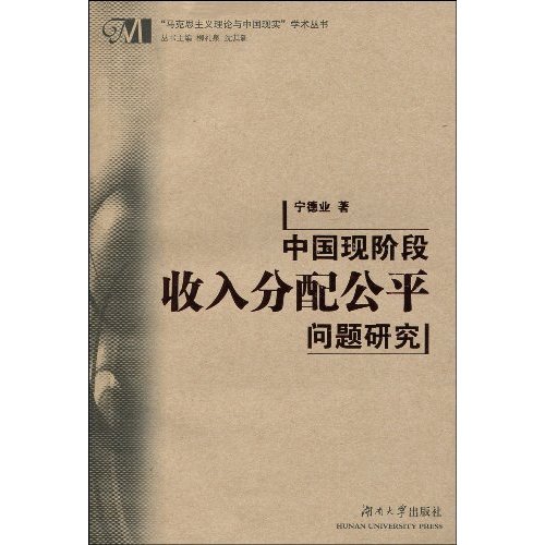 中国现阶段收入分配公平问题研究