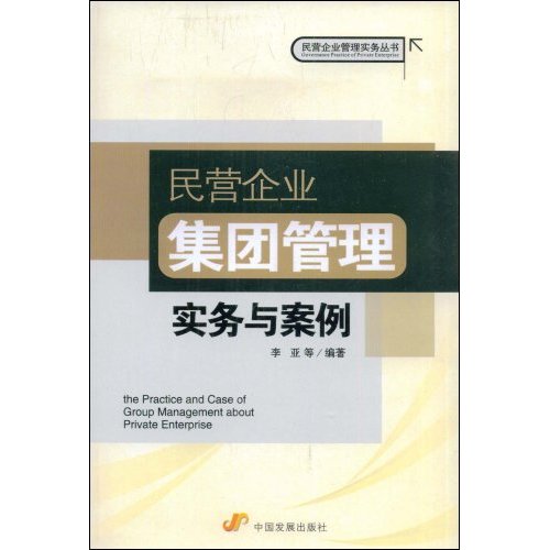 民营企业集团管理实务与案例