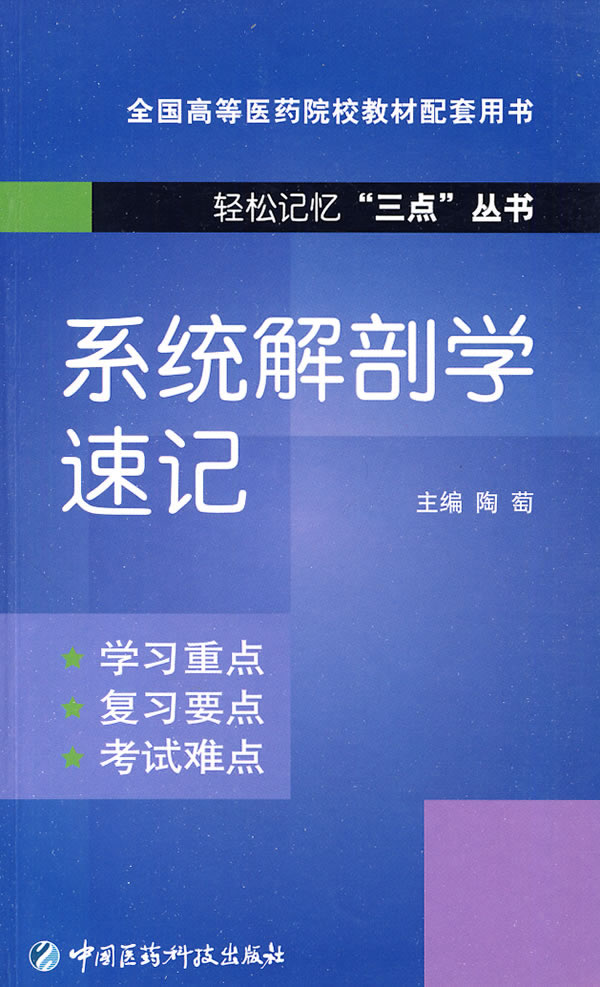 系统解剖学速记