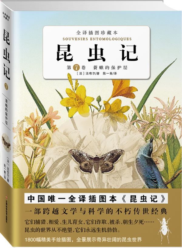 昆虫记:第七卷:蓑蛾的保护层:全译插图珍藏本
