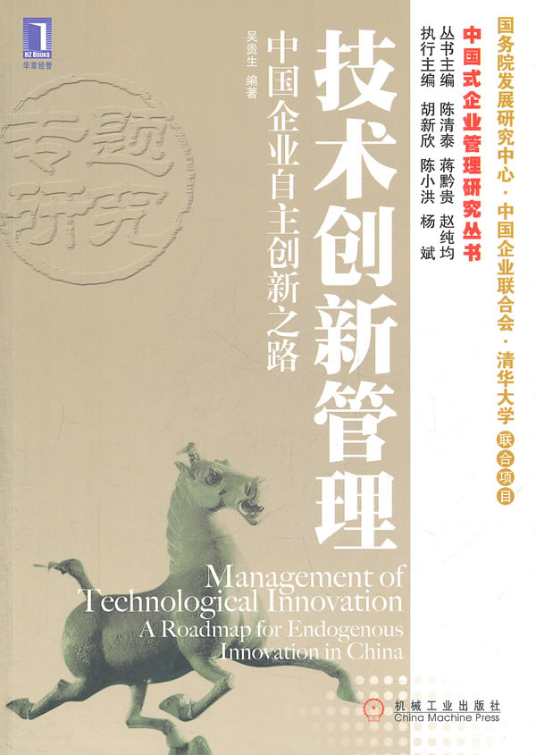 技术创新管理:中国企业自主创新之路