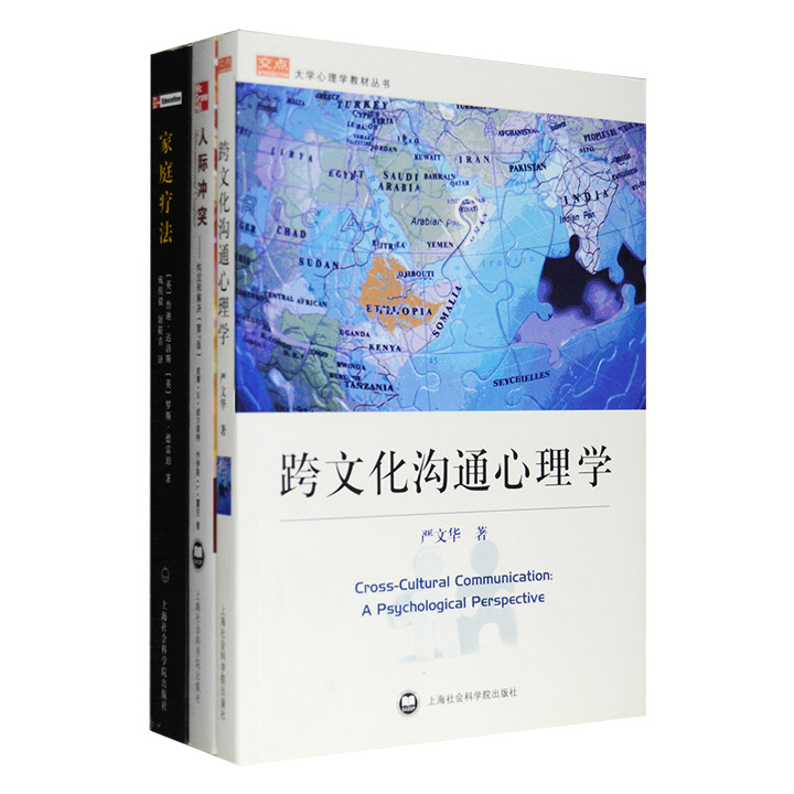 团购：跨文化沟通心理学等3册